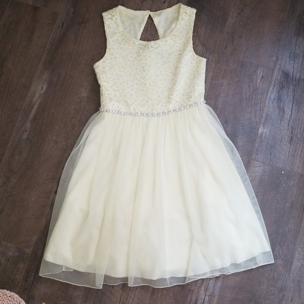 Sparkles and Lace Girl's Dress